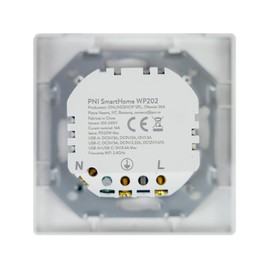 PNI SmartHome WP202 WiFi Smart Socket Internet Control Tuya Smart App Compatible with Alexa and Google Home
