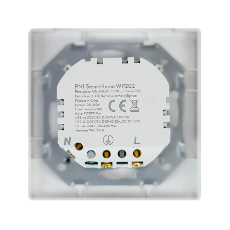 PNI SmartHome WP202 WiFi Smart Socket Internet Control Tuya Smart