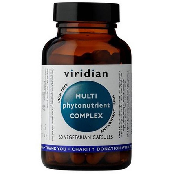 Categories:Pharmacy,The immune system Viridian Multi Phyto Nutrient Complex 60
