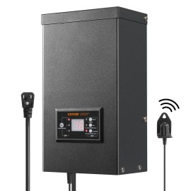 600W Low Voltage Transformer 120V AC to 12V AC Outdoor Landscape Lighting Pool Light ETL CertifiedPower: 600 W