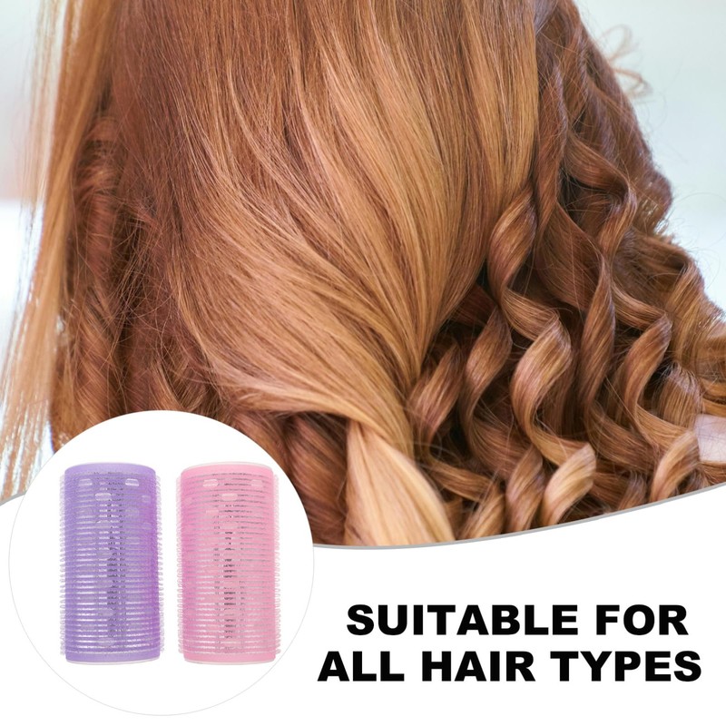 Didiseaon Hair Roller, Bangs Curler, Thick, Easy, Hand Winding Curler,