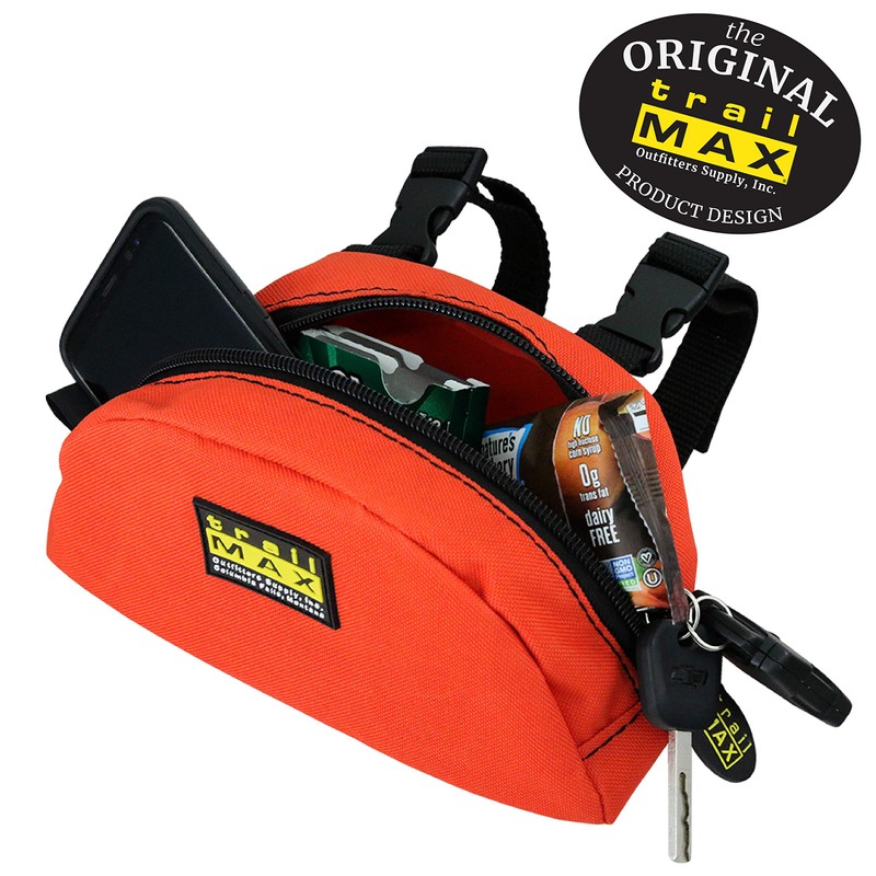 TrailMax original pommel bolsillo, Anaranjado Blaze, 8" x 3.5" x
