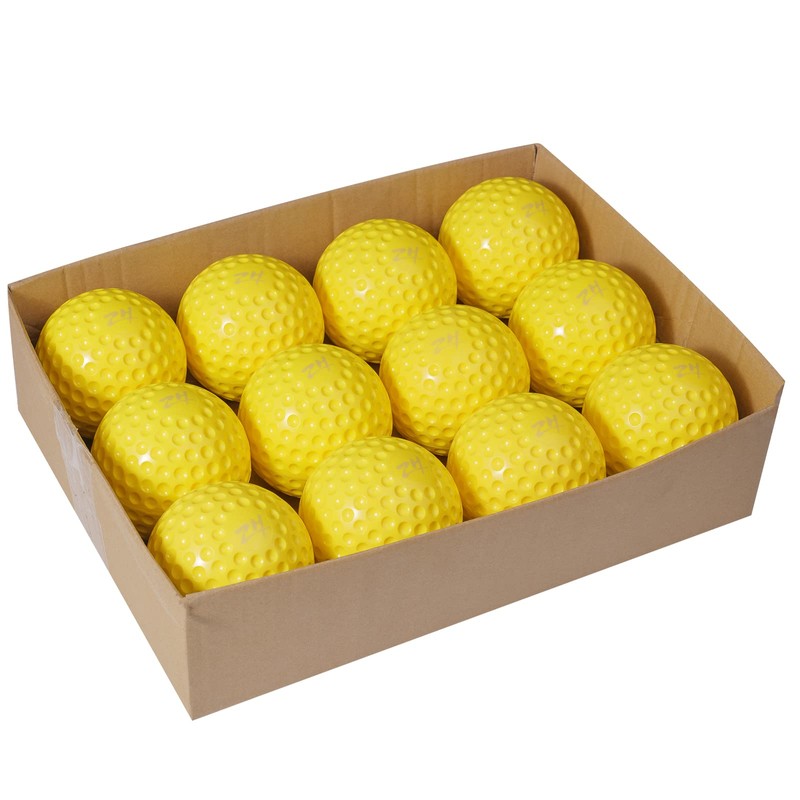 Furlihong 12-Inch Sting-Free Dimpled Training Softballs for 6902BHA Toss Machine,
