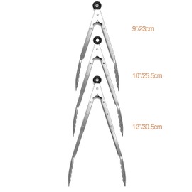 Norpro Stainless Steel Adjustable Locking Tongs