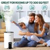Humidifiers for Bedroom Smart Control - Dual Mist Cool &
