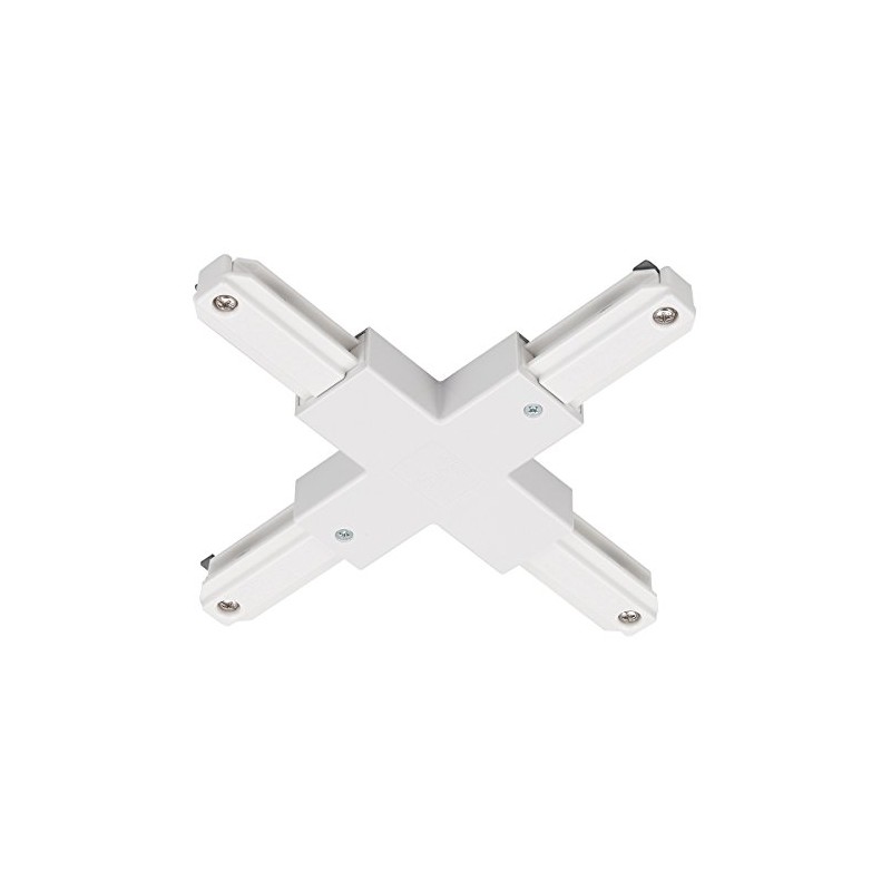 東芝ライテック ライティングレール6形 +形ジョインタ 白