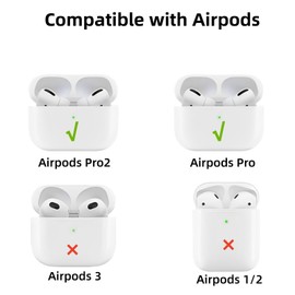 Silicone Korok Case Compatible with Airpods Pro/Pro 2nd Generation with Keychain, Cute Anime Yahaha Shockproof Protective Cover for Kids for Airpods Pro 2