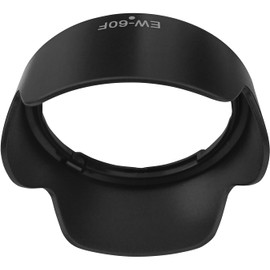 EW-60F Lens Hood for Canon RF-S 18-150mm F3.5-6.3 is STM on EOS R7 R10 Camera(for Accessories),EF-M 18-150mm f/3.5-6.3 is STM on M6 M100,Hxdzieory 55mm Lens Hood