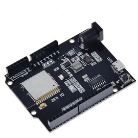 DollaTek R3 ESP32 ESP-32 CH340G Development Board Dual-Mode WiFi Bluetooth 4MB Flash DC 5V-12V with Micro USB
