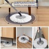 Spin Mop and Bucket Set,Masthome EasyWring Microfiber Spin Mop with