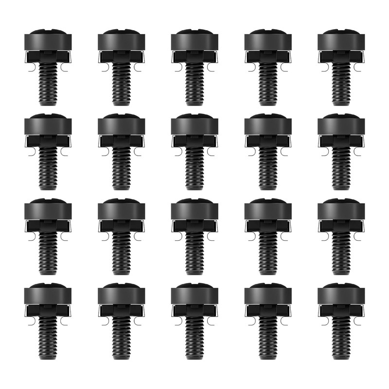 FGB 100 x M6 Cage Nuts Screws Set - 100