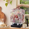 Talayituse Cardinal Cherry Blossom Print Coffee Maker Cover Stain Resistant