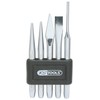 KS Tools 156.0160 Punch + chisel set 5 pcs