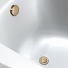 ENKI, W53, Antique Brass Bath Waste with Overflow and Pop