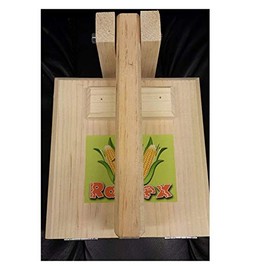 Square 10" All Wood" Manual Tortilla Maker Press Wooden Handle Body Simple Design Flower/Corn Tortillas Sugar Pancakes Gorditas Savory Christmas Crispiest Bunuelos