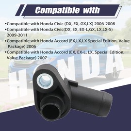 Wyrxalon Power Steering Hose Connector Compatible with Honda Civic 2006-2011 Accord 2006-2007 56123-RNA-A02 56123-RNA-A01