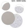 TOP-VIGOR 50Pcs 25mm Wet and Dry Sanding Discs, 5000 Grit