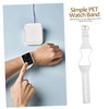 Mikinona Simple TPU Watch Band for Wear-Resistant Solid Strap for