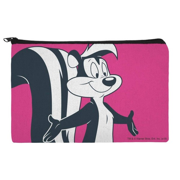 GRAPHICS & MORE Looney Tunes Pepe Le Pew Makeup Cosmetic Bag Organizer Pouch