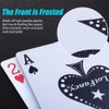 LotFancy Plastic Playing Cards Plastic 2 Decks Waterproof Poker Cards