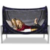 Privacy Pop up Eclipse Bed Tent Bed Drapes (Starry Constellation,