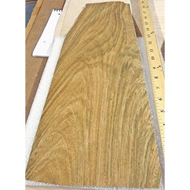 Cereijera Crotch Wood Veneer 7" x 19" raw no Backing 1/32" Thickness A Grade