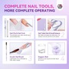 Saviland Acrylic Nail Kit for Starters: 3 Colors Acrylic Powder