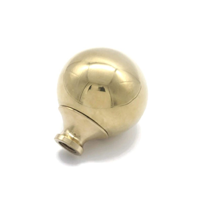 Restore Hardware Brass Bed Ball Finial Cannon Ball Frame Brass