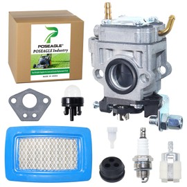 POSEAGLE WYK-406 Carburetor Replaces Walbro WYK-406-1, WYK-345-1, Echo A021003941, A021003942, A021001870 for Echo PB-770H, PB-770T, Shindaiwa EB770RT, EB770 63.3cc Backpack Blowers