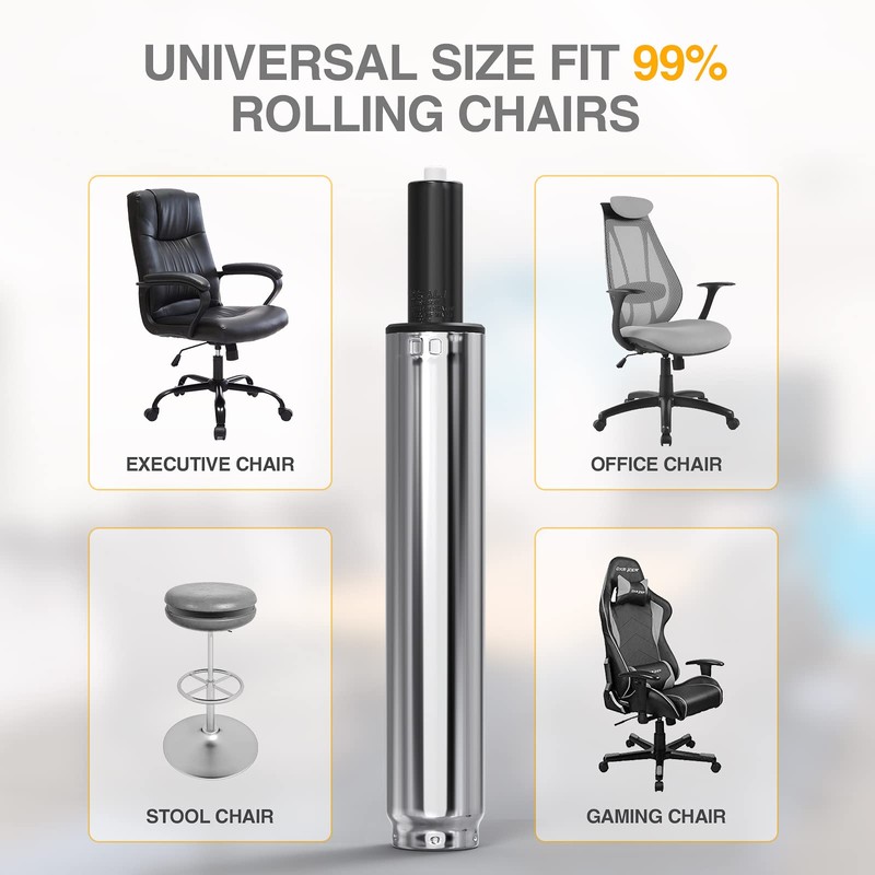 HOSALI Office Chair Cylinder Replacement, Heavy-Duty Office Chair Replacement Parts