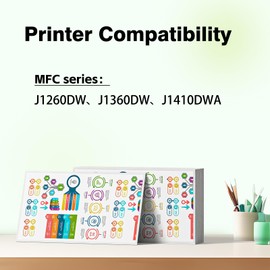 RAKUNI LC501XL Ink Cartridges Replacement for Brother LC501 LC501XL, 4-Pack