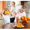 Hand Juicer Citrus Orange Squeezer Manual Lid Rotation Press Reamer