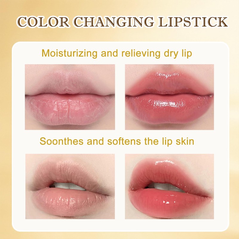 Color Changing Lipstick, Lipstick for Older Women, PH Lip stick