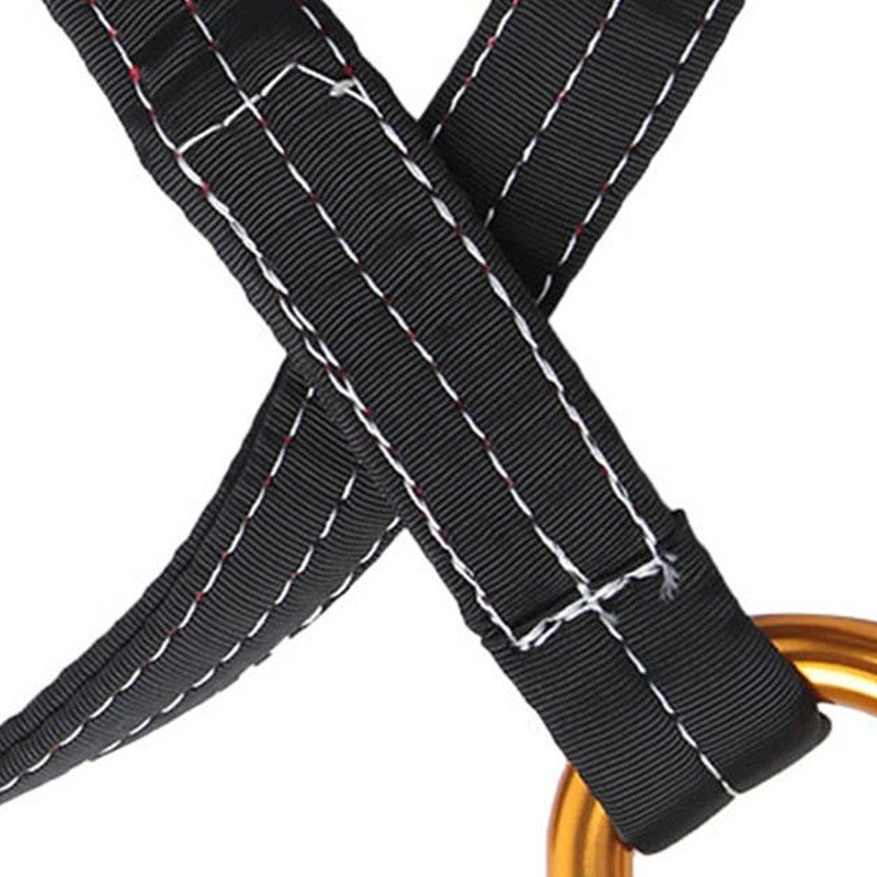 120CM Outdoor Climbing Tree Rescue Wire Lanyard with Two Hanging