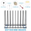 Reusable Storage Bags Rack, Stainless Stand for Reusable Storage Bags,