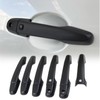 JHCHAN Door-Handle-Covers for Mitsubishi-L200-Accessories 2015-2025 Exterior Car Door Handle Protector