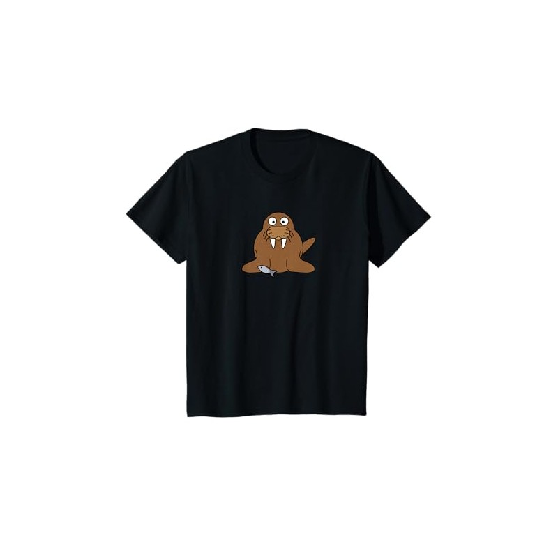 Cute Walrus Tee Shirt Kids 3-12 T-Shirt
