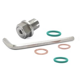 Tiardey Oil Drain Pan Thread Repair Kits Stainless Steel Oil Pan Screw Repair Kit M14