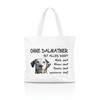 AdriLeo Shopping Bag Without Dalmatians Everything Is Doof! (Brown Spots),