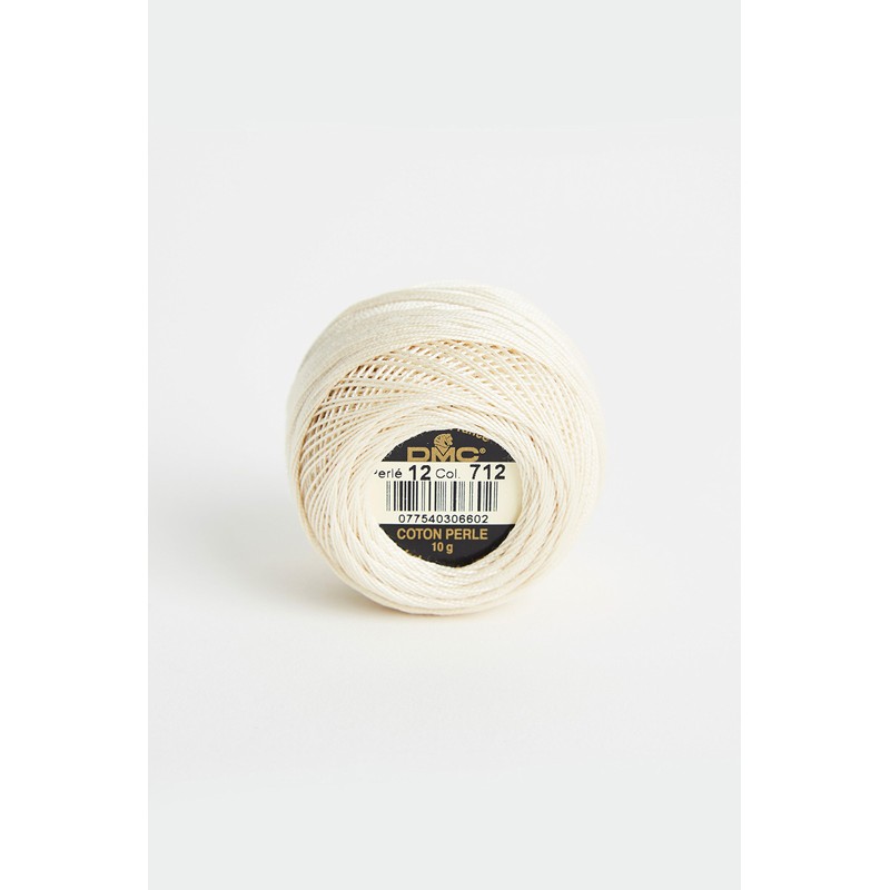 DMC 116 12-B5200 Pearl Cotton Thread Balls, Snow White, Size