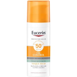 Eucerin Protector solar facial efecto mate toque seco Oil Control, , 50 ml