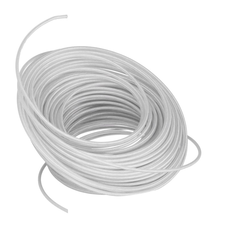 Grass Trimmer Line Rope Cord Flexible Steel Wire Garden Lawn
