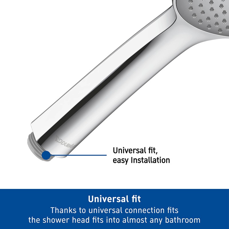 Duravit Universal Shower Head, Handheld Shower Head with Jet Type