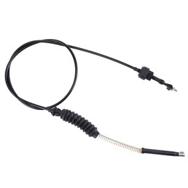 F2TZ-7F042-A Transmission Detent Kickdown Cable for 1987-1993 Ford E-150 F-150 F-250 Throttle Valve Cable Truck Van and SUV Detent Cable T76497B T76450 AOD Kickdown Detent Cable Shift cable 53 inch