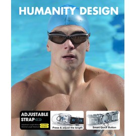 NSSIW Swim-Goggles-Adult-Women Goggles Swimming Men: Anti Fog Pool with UV400 and No Leak