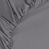 Utopia Bedding Fitted Sheet Single (2 Pack), Grey - Deep