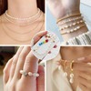Pandahall 2 Strands Freshwater Pearl for Jewelry Making, Cultured Pearls