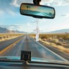 Bling Car Rear View Mirror Accessories Hanging Pendant,Cross Crystal Rhinestone