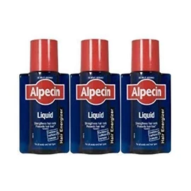 3 x Alpecin Caffeine Liquid by dr wolff (English Manual)