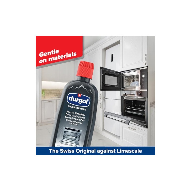 Durgol Swiss Steamer Descaler - 16.9 Fl Oz Powerful Solution